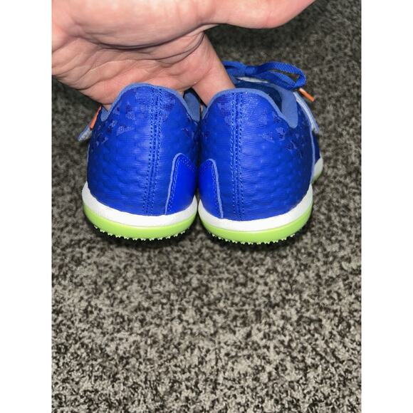 Nike High Jump Elite Track Shoes Racer Blue Mens Sz 10 - Picture 6 of 8